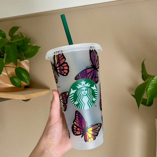 Butterfly cold cup