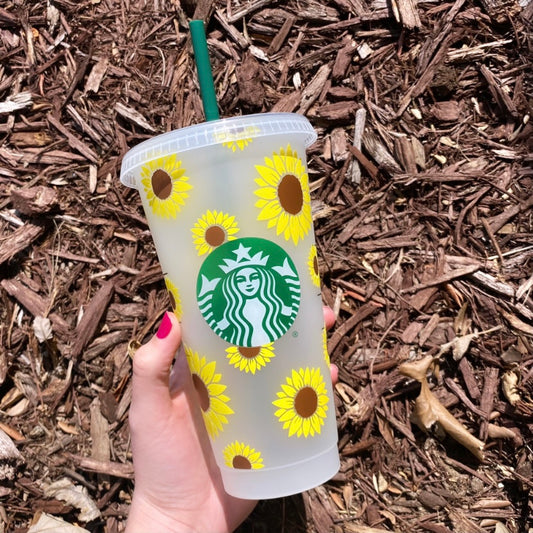 Sunflower cold cup