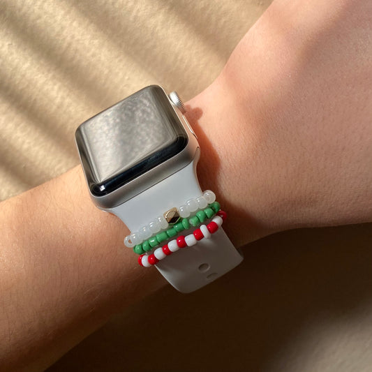 Holiday watchband charm